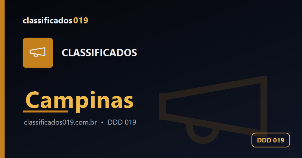 Classificados em Campinas (019): Anúncios Grátis de Serviços, Empregos e Mais